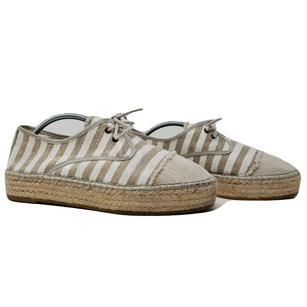 Andre Assous Charlie Striped Canvas Espadrille